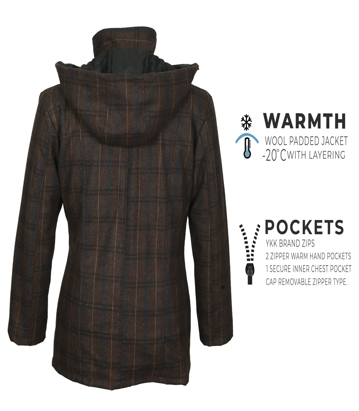 Duckback Raincoats front view