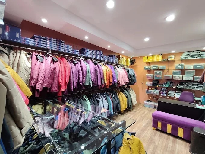 Inside Falcon Jackets store